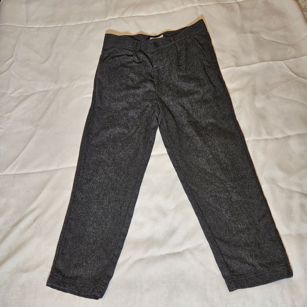 I Love Ugly Hi Stranger mens trousers gray medium wool blend